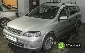 Установка ГБО на авто Opel Astra 1.6l 2004 г. в Северодонецке.