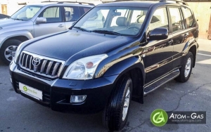 Установка ГБО (газ) на авто Toyota Land Cruiser Prado(120) 2006 г.