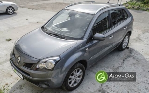 Установка ГБО (газ) на авто Renault Koleos 2.5l 2008 г.