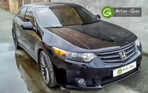 Установка ГБО на авто Honda Accord 2.4l 2008