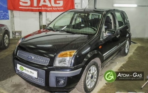 Установка ГБО (газ) на авто Ford Fusion 1.4l 2008 г., Северодонецк.