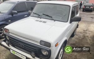 Установка ГБО (газ) на авто Lada 2121