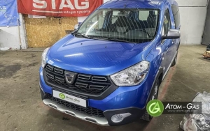 Установка ГБО (газ) на авто DACIA, Северодонецк.