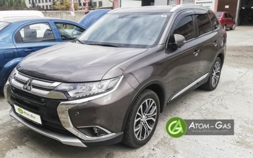 Установка газа (ГБО) на авто Mitsubishi Outlander 2.4l 2007, Северодонецк.