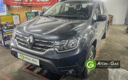 Установка ГБО (газ) на авто Renault Duster 1.6l 2021 г.