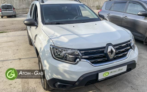 Установка ГБО (газ) на авто Renault Duster 1.6l 2021 г.