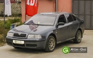 Установка ГБО (газ) на авто Skoda Octavia Tour 1.6l 2003