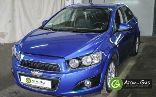 Установка ГБО на авто Chevrolet в Северодонецке.