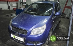 Установка ГБО на авто Chevrolet Aveo 1,5l 2008 г. в Северодонецке.