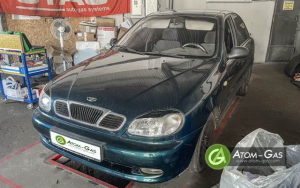 Установка ГБО (газ) на авто Daewoo Lanos 1.5l 2001 г. Северодонецк.