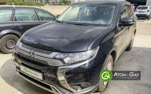 Установка ГБО (газ) на авто Mitsubishi Outlander 2.0l 2019, Северодонецк.