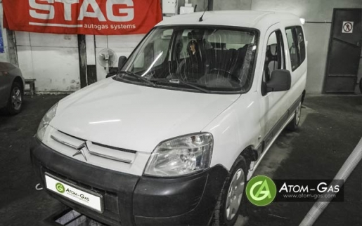 Установка ГБО на авто Citroen Berlingo 1.4l 2006 г. в Северодонецке.