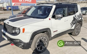 Установка ГБО (газ) на авто Jeep Renegade 2.4l 2015, Северодонецк.