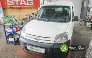 Установка ГБО на авто Citroen Berlingo 1.4l 2008 г. в Северодонецке.