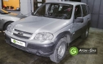 Установка ГБО на авто Chevrolet Niva 1,7l 2011 г. в Северодонецке.